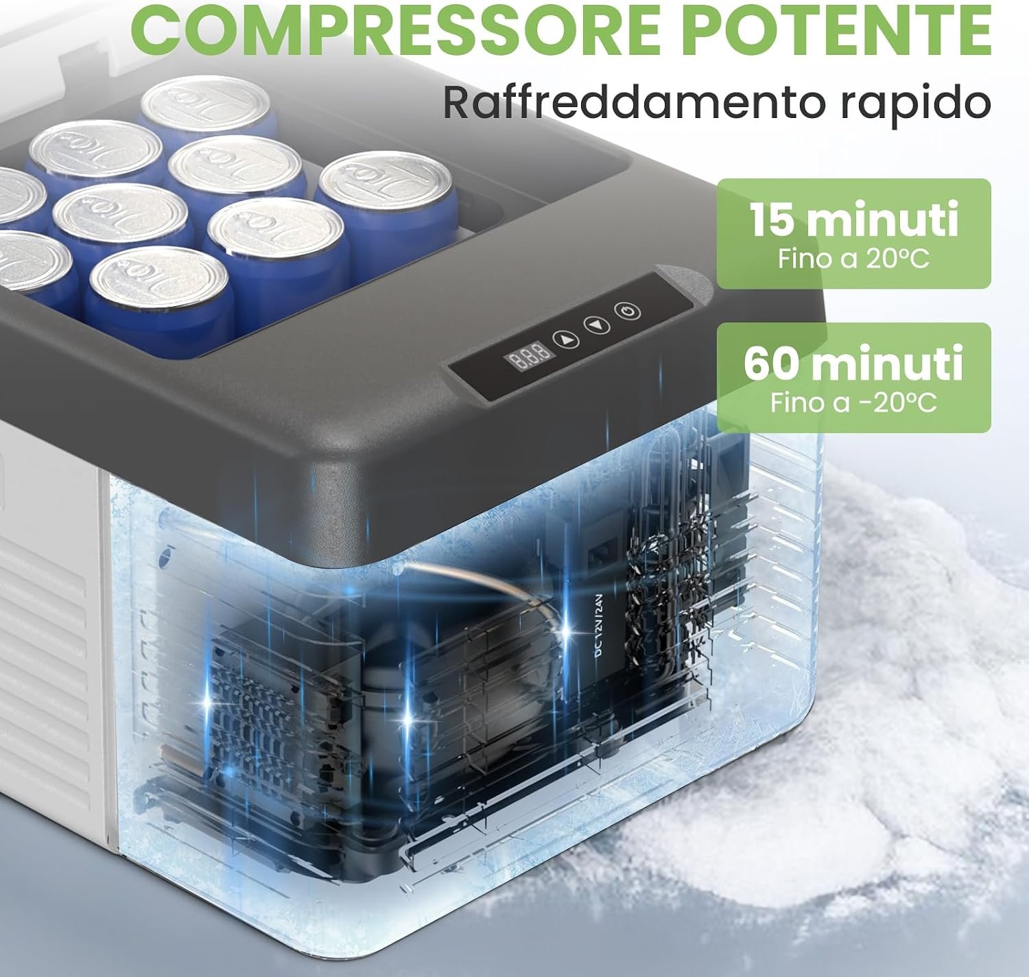Compressore del frigorifero portatile